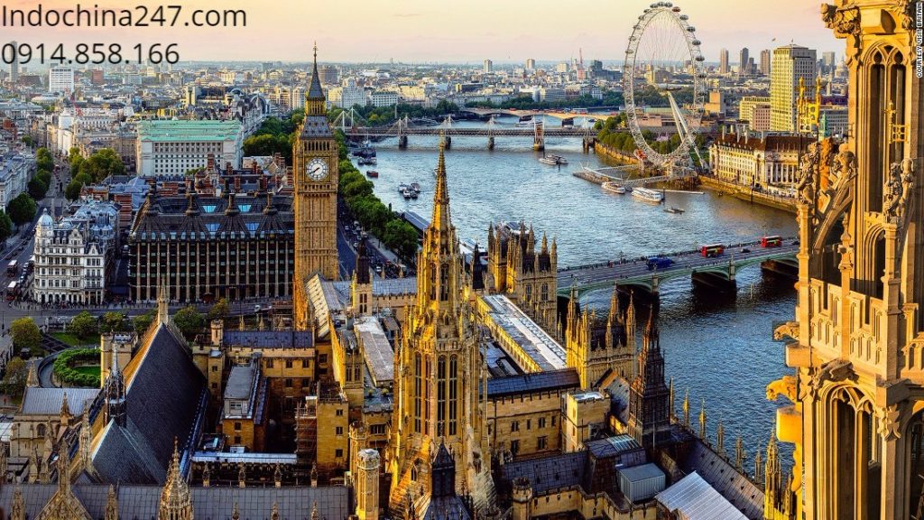 Dịch vụ vận chuyển hàng hóa bằng đường hàng không từ England về Việt Nam