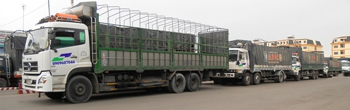 Chuyển hàng từ Hải Phòng sang Lào