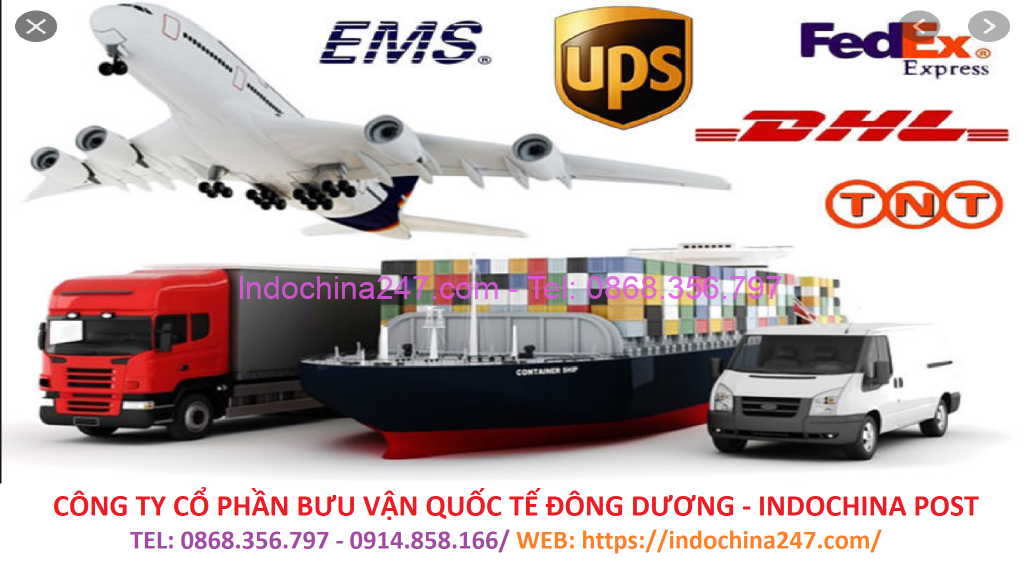 Dịch vụ vận chuyển chuyển phát nhanh từ Việt Nam đi Mỹ