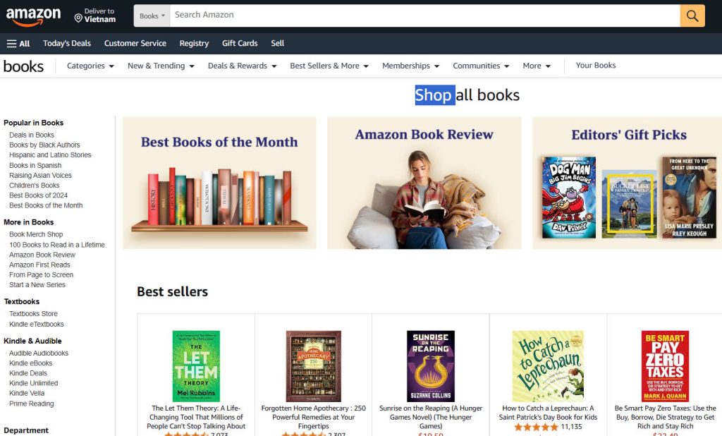 Vận chuyển sách báo tạp chí từ Mỹ về Việt Nam cho giảng viên, nhà xuất bản