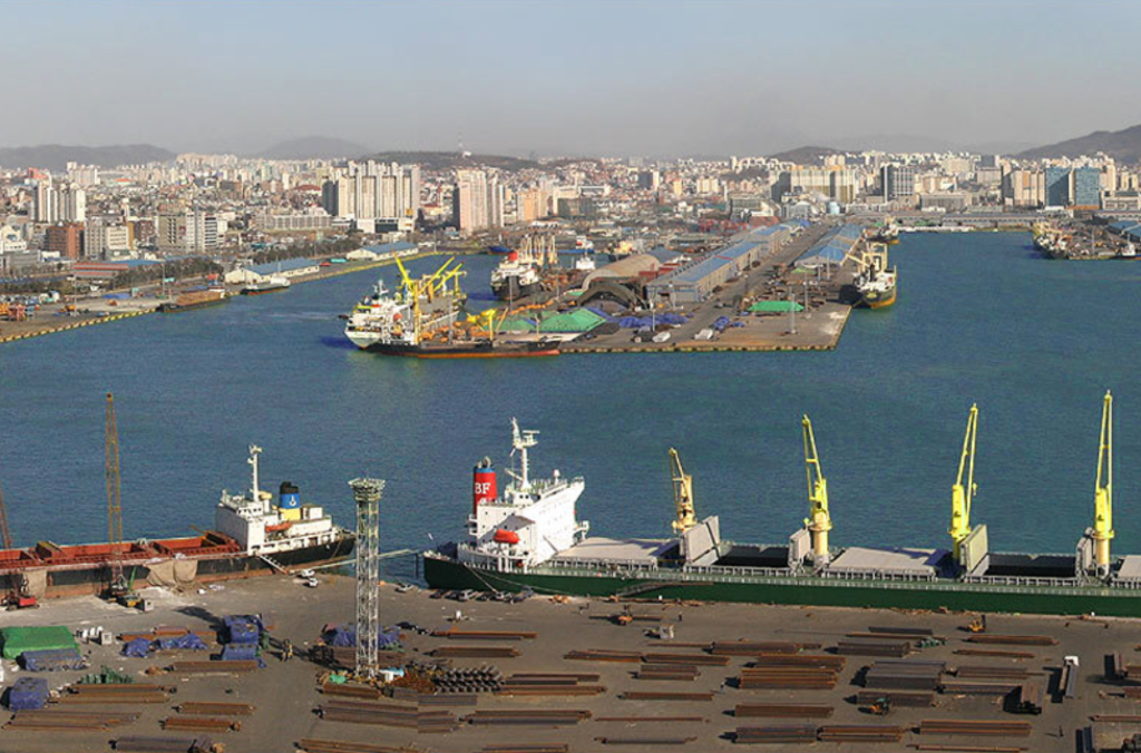 Sea Freight with competitive prices to Busan - Incheon port of Korea.