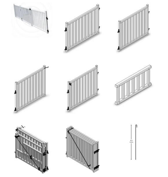 Tìm đơn vị gia công Hàng rào nhựa xuất khẩu