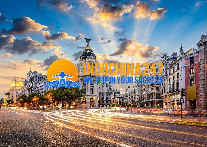 Chuyến phát nhanh máy ép nước mía đi Tây Ban Nha Châu Âu